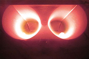 Energy-saving combustion due to the unique double vortex combustion chamber Energy-saving combustion due to the unique double vortex combustion chamber